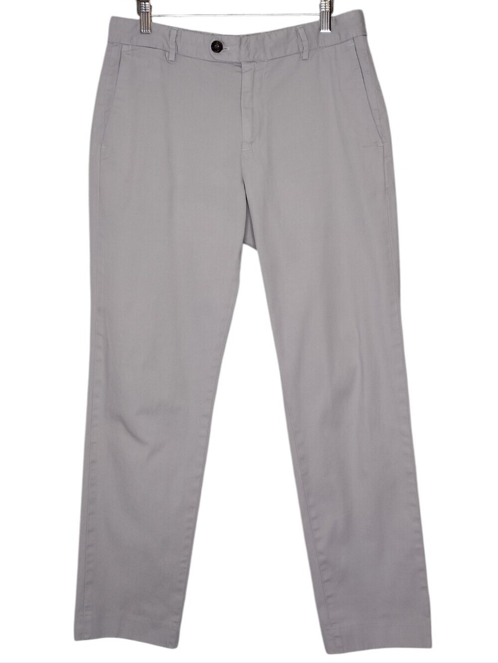 Bonobos Light Gray Straight Fit Athletic Golf Chinos Pants Sz 30×30